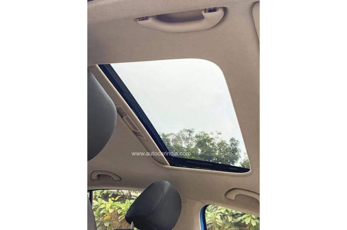 Skoda Slavia sunroof